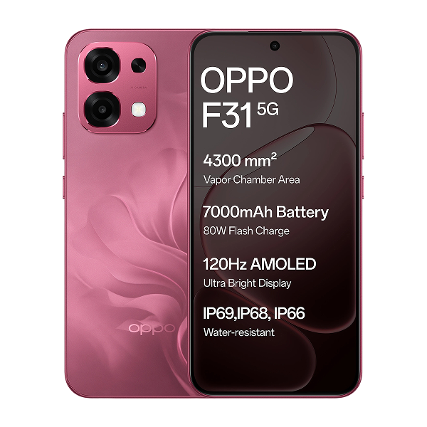 Oppo F31 (Bloom Red, 8/256 GB)
