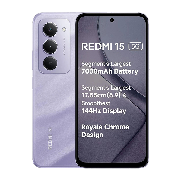 Redmi 15 (Sandy Purple, 6/128 GB)