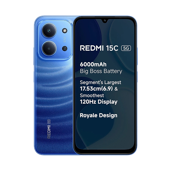 Redmi 15C (Moonlight Blue, 4/128 GB)