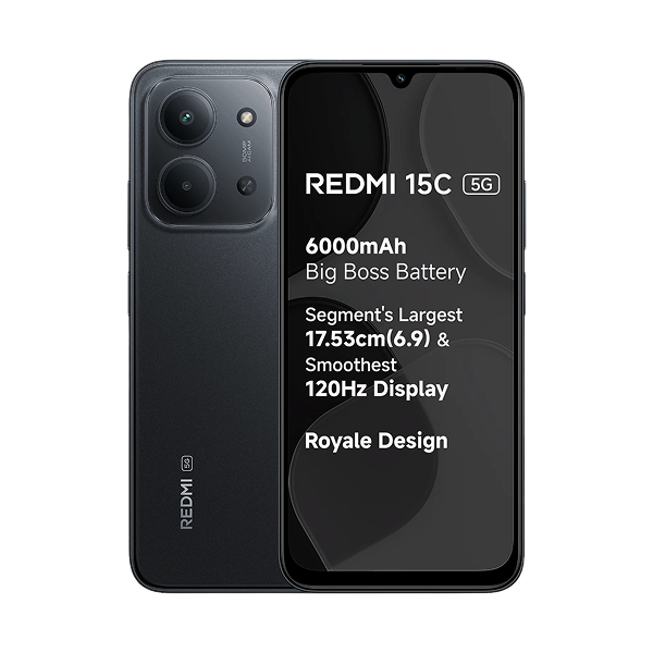 Redmi 15C (Midnight Black, 6/128 GB)