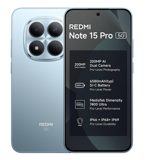 Redmi Note 15 Pro (Mirage Blue, 8/128 GB)