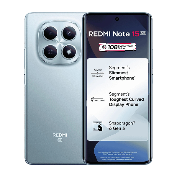 Redmi Note 15 (Glacier Blue, 8/128 GB)