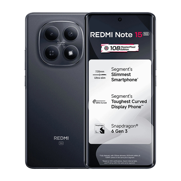Redmi Note 15 (Black, 8/128 GB)
