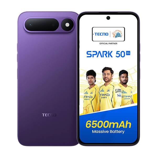 TECNO SPARK 50 (Fantasy Purple, 4/128 GB)