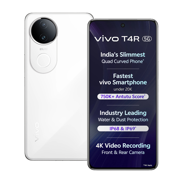 Vivo T4R (Arctic White, 8/128 GB)